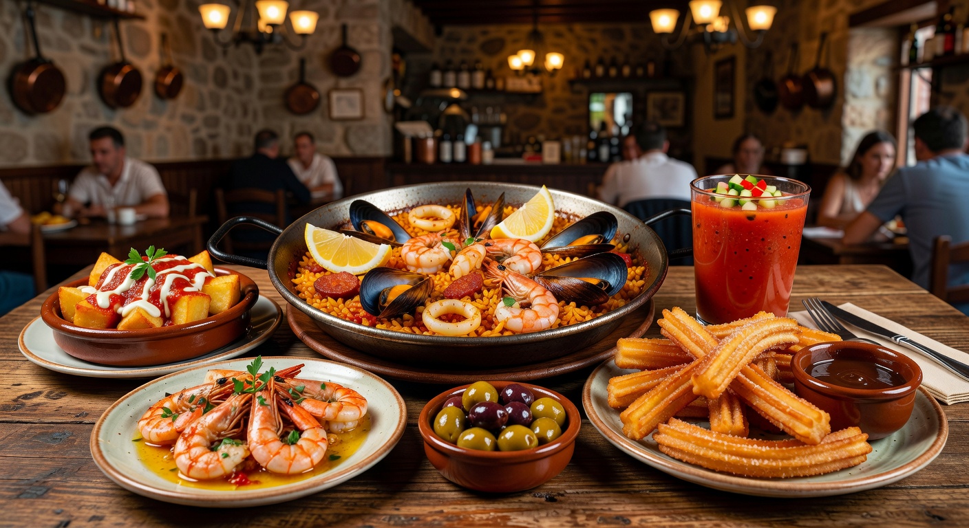 Plato de alta rentabilidad en restaurante español