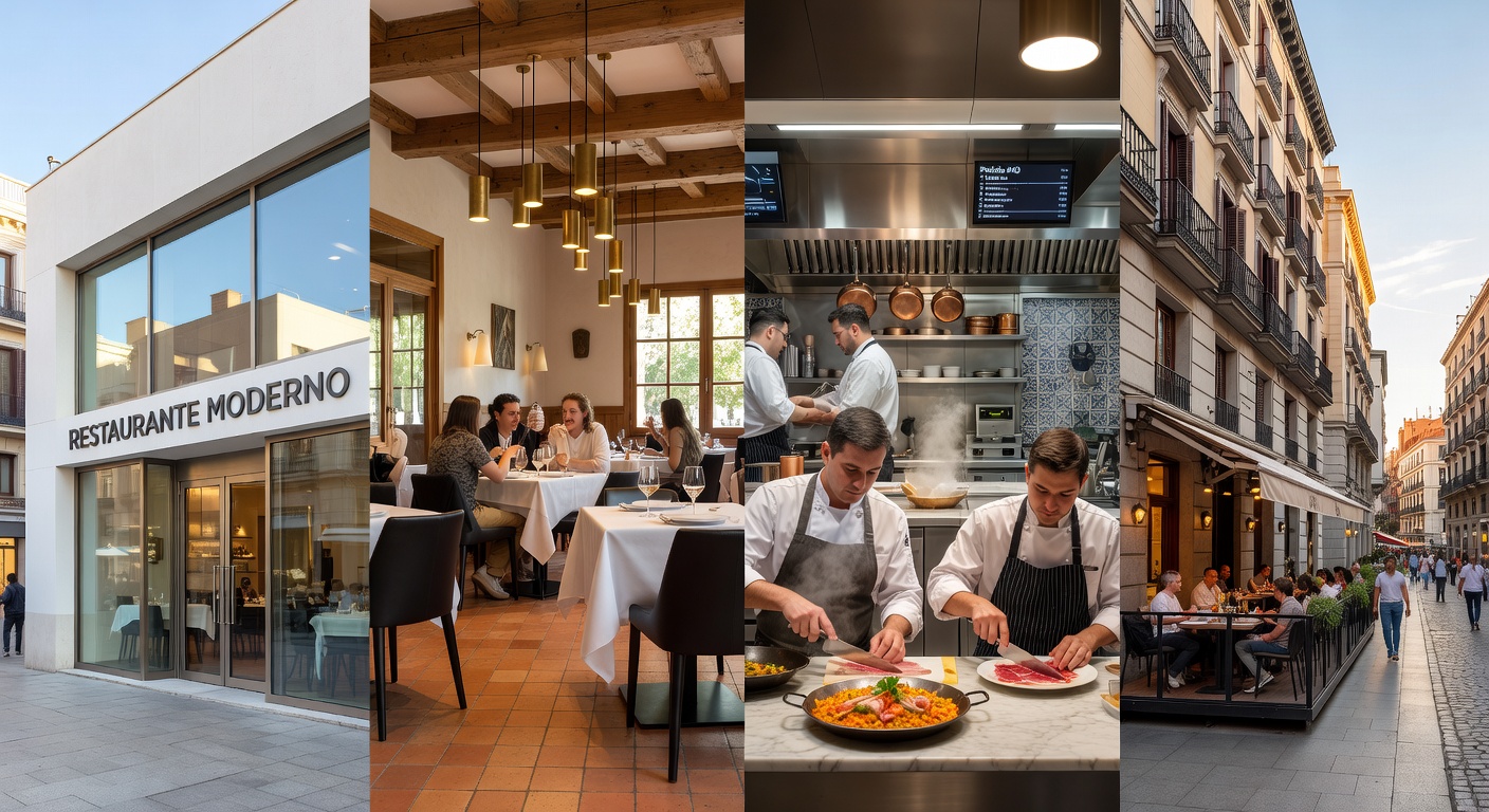 Restaurante turístico en España