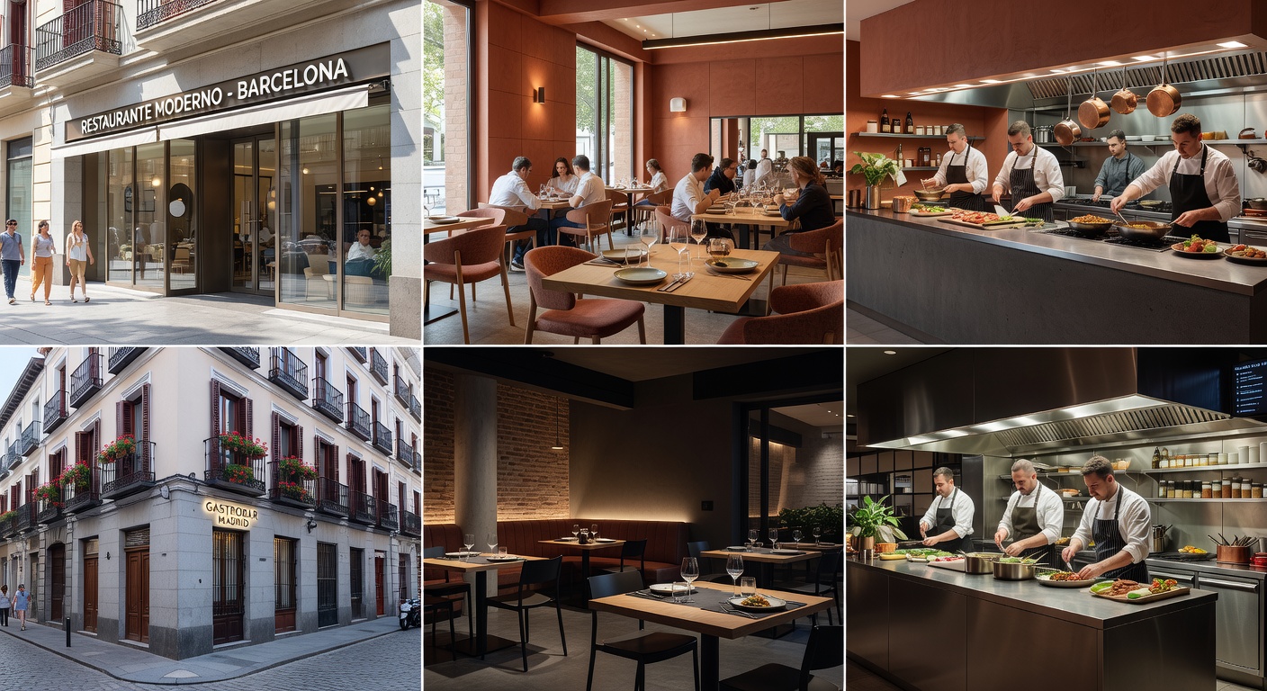 Red de franquicias de restauración en España